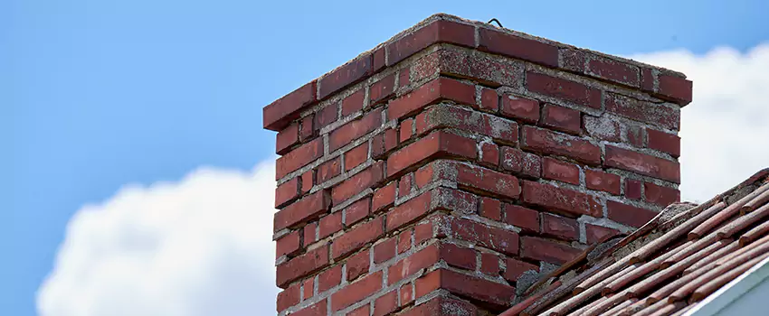 Brick Chimney Flue Installation in Hallandale Beach, FL