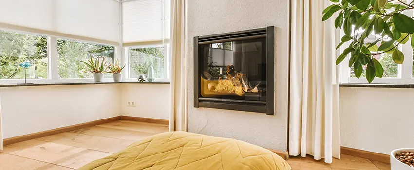 Residential Fireplace Ceramic Glass Installation in Hallandale Beach, FL
