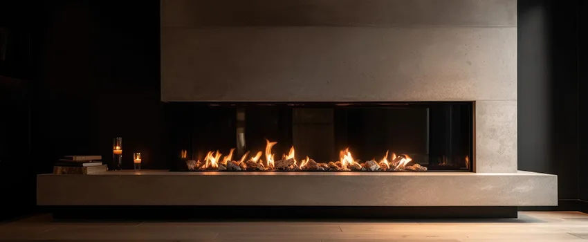 Gas Fireplace Ember Bed Design Services in Hallandale Beach, Florida