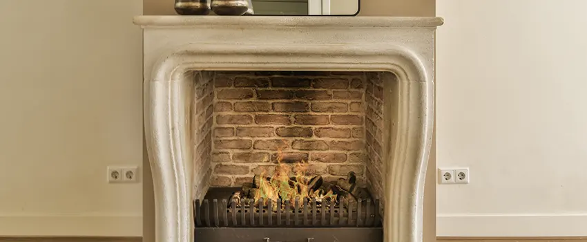 Vintage-style Fireplace Redesign in Hallandale Beach, Florida