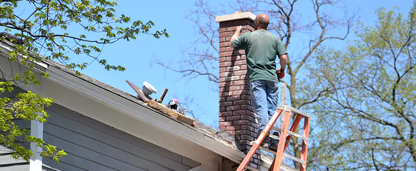 Vinyl and PVC Chimney Flashing Installation in Hallandale Beach, FL