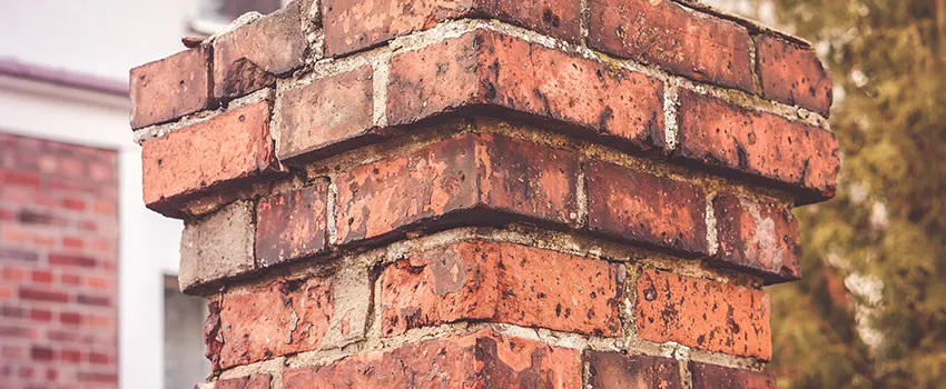 Cracked Chimney Bricks Repair Cost in Hallandale Beach, Florida